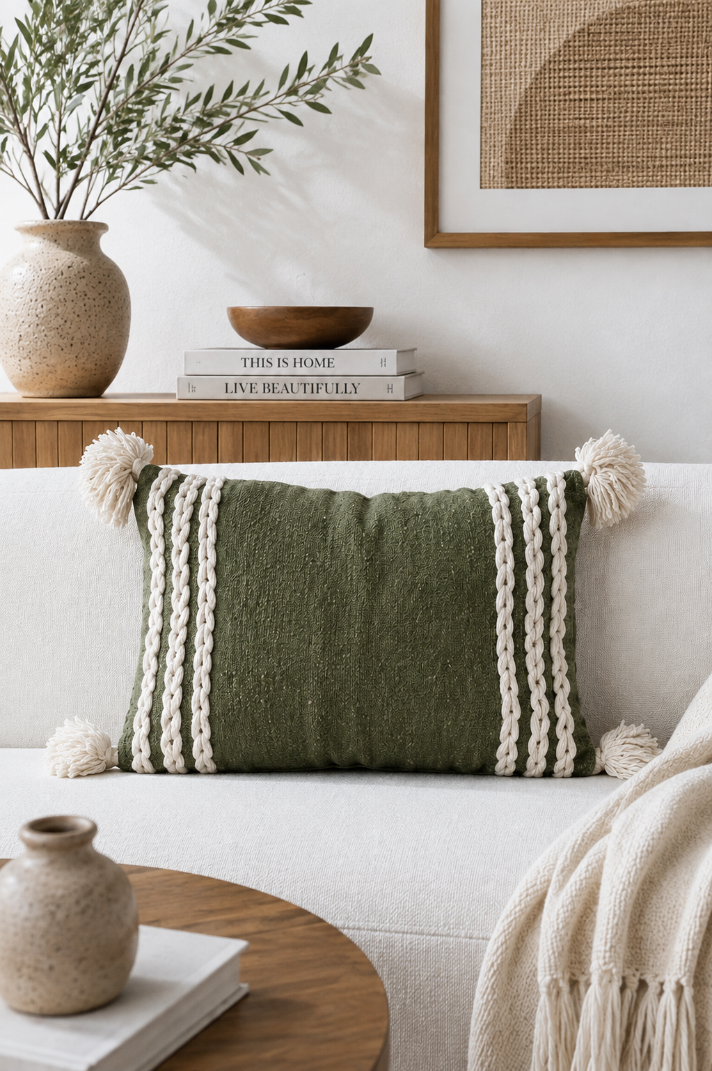 Handmade wool cushion from Oscar Furniture – Rof-113
