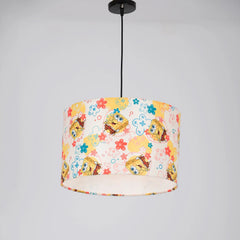 Modern Ceiling Pendant WDD-010 – Luxury Design of Velvet Fabric Print with Vacuum Layer and Durable Iron Chassis