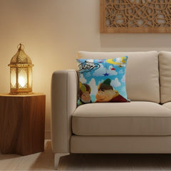 Soft and elegant velvet fabric cushion OS-RAM-011