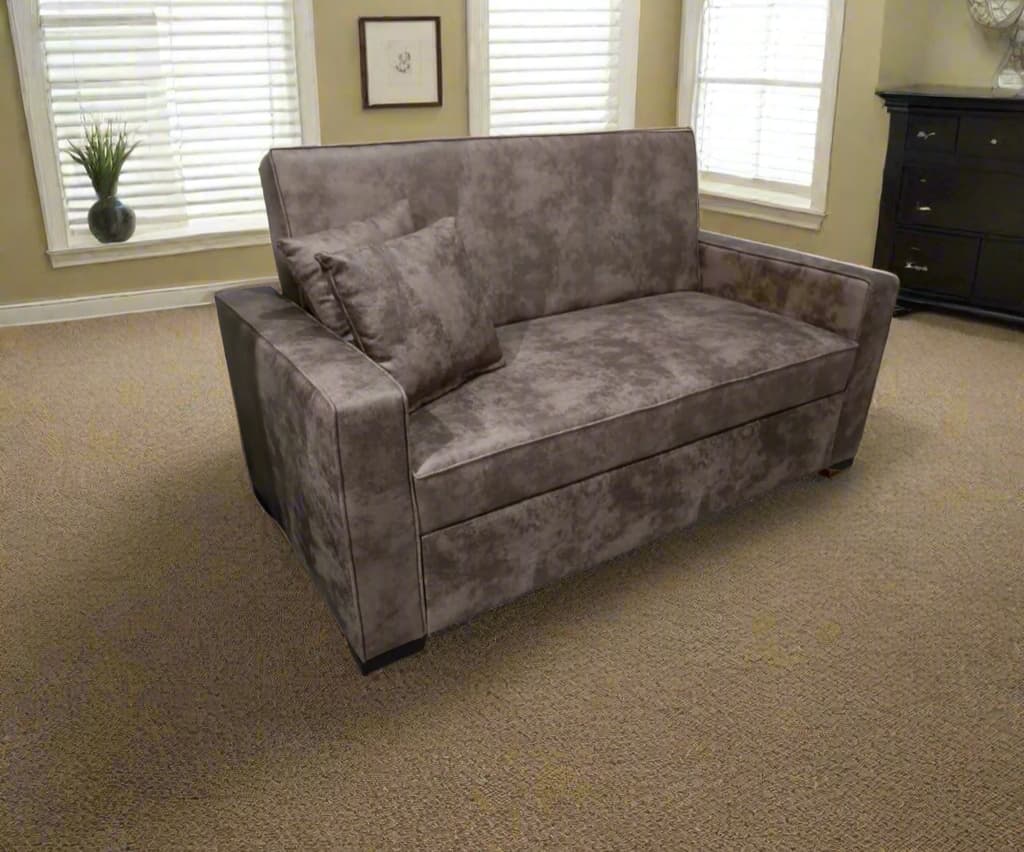 Manx 2-Seater Sofa Bed - Red Beech Wood - HST-071