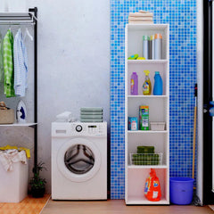 High Quality MDF Wood Bathroom Storage Unit - OSM-477