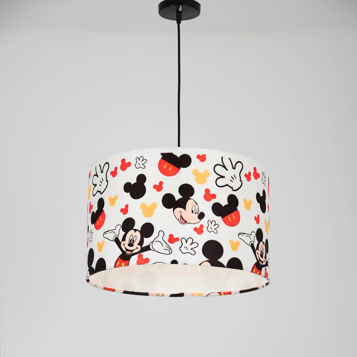 Modern Ceiling Pendant WDD-011 – Luxury Design Made of Velvet Fabric Print with Vacuum Layer and Durable Iron Chassis