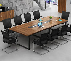 Meeting table - 240x120 - Spanish MDF wood with metal chassis - CEM-032