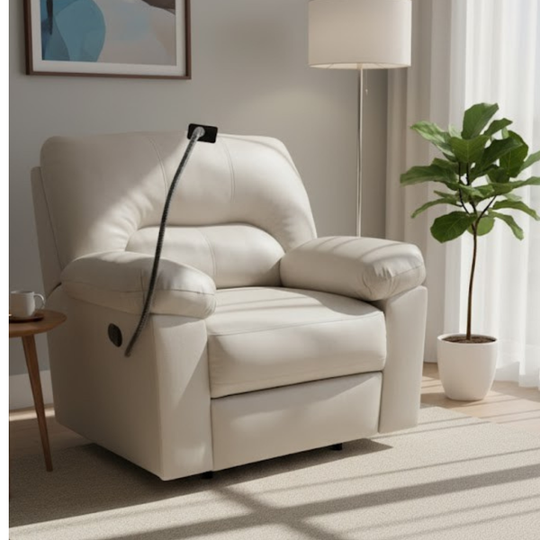 Lazy Boy Chair RLB-0016 – Rocking and Swiveling with Chaise Lounge in a Comfortable Design