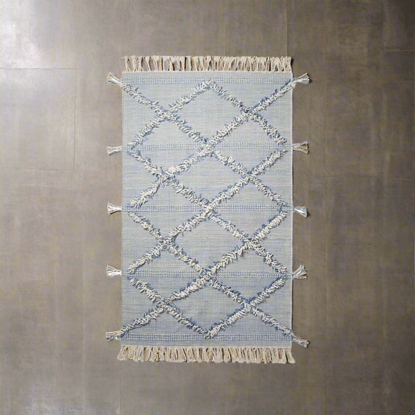 سجادة هاند ميد من الصوف الخالص - 200x150cm - LUS-276