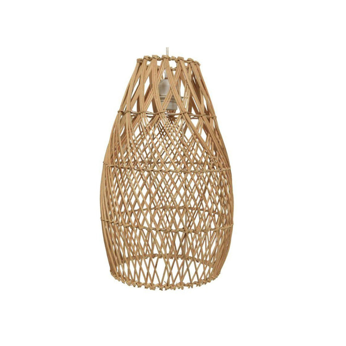 Natural Bamboo Chandelier 30x40cm - HOB-032
