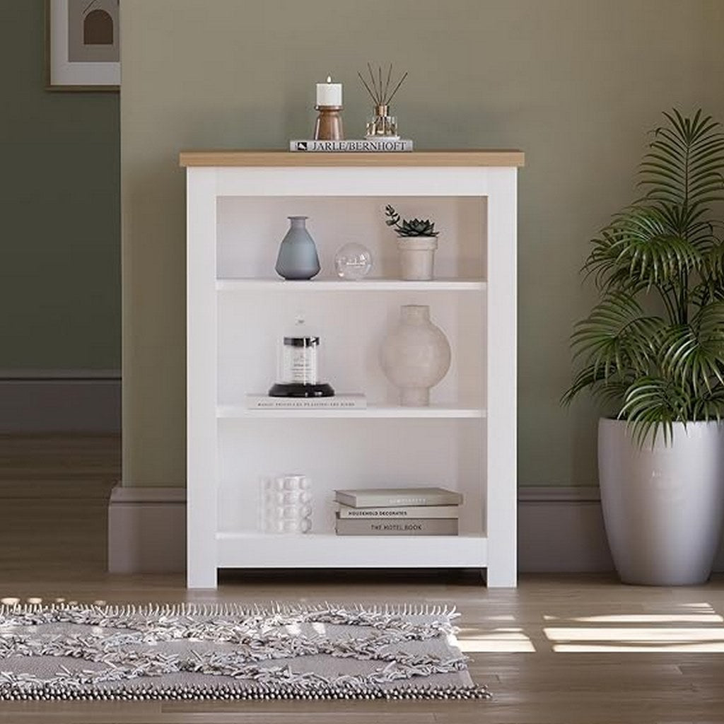 مكتبة أطفال خشب MDF 59×23×75 سم – تصميم عملي وأنيق