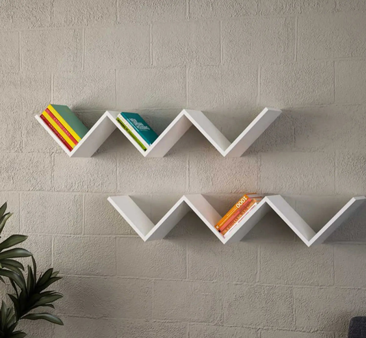High quality MDF wood wall shelves - OUBE-081