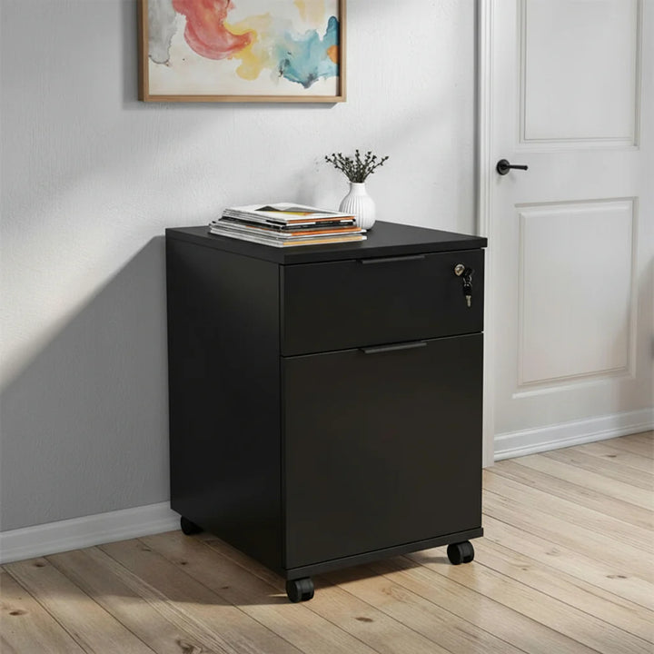 Practical MDF Wood Office Storage Unit for Desk Organization – WAF-257 ...