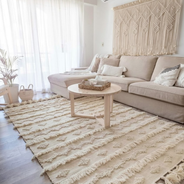 سجاد هاند ميد صوف فاخر متعدد المقاسات – موديل HAZ-052 من أوسكار فرنتشر