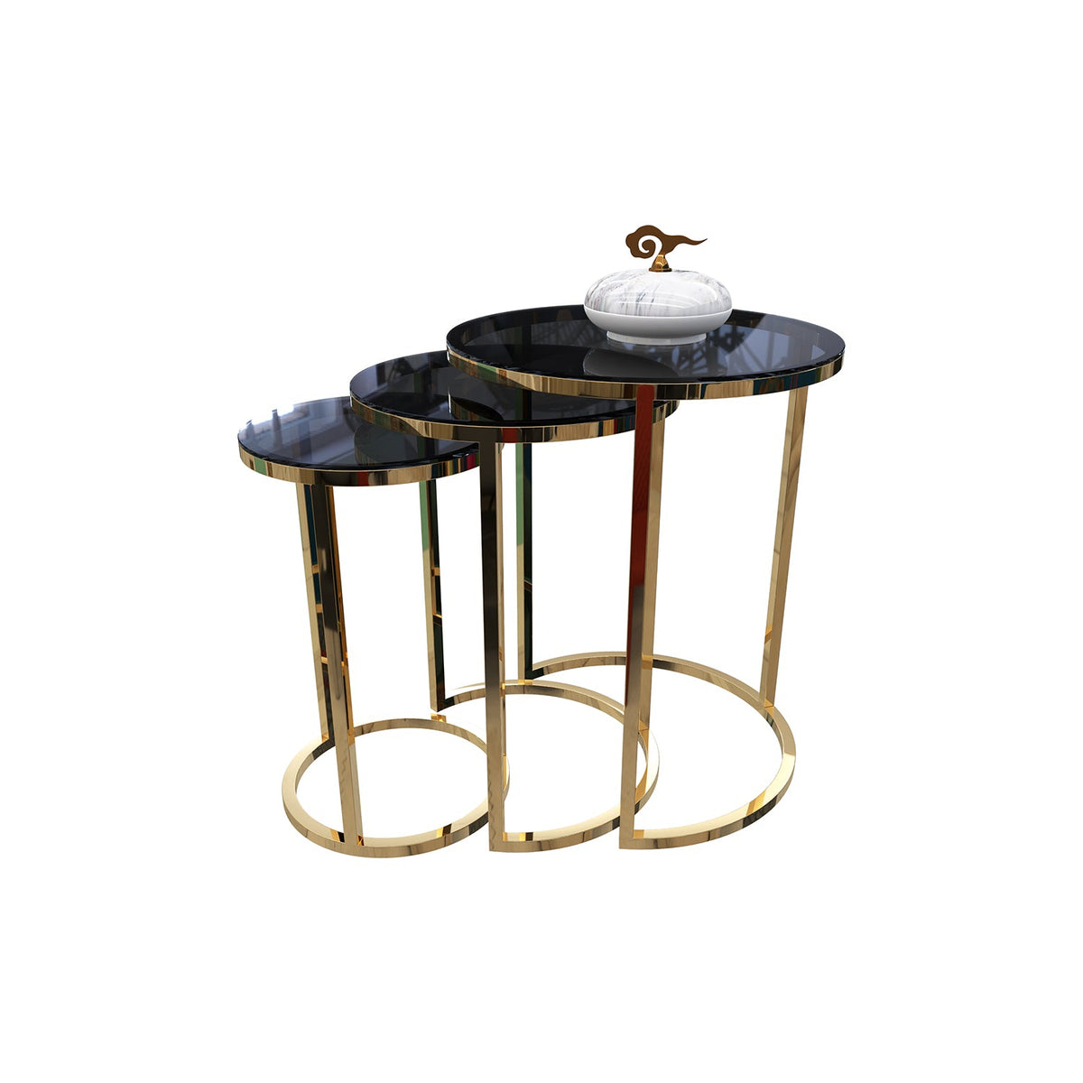 Stainless Steel Side Table - ORX-061