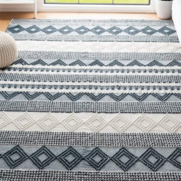 سجاد هاند ميد صوف فاخر متعدد المقاسات – موديل HAZ-041 من أوسكار فرنتشر