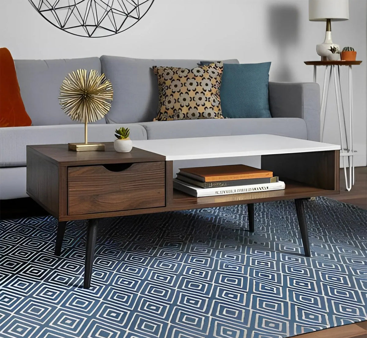 High quality MDF wood coffee table - OFS-039