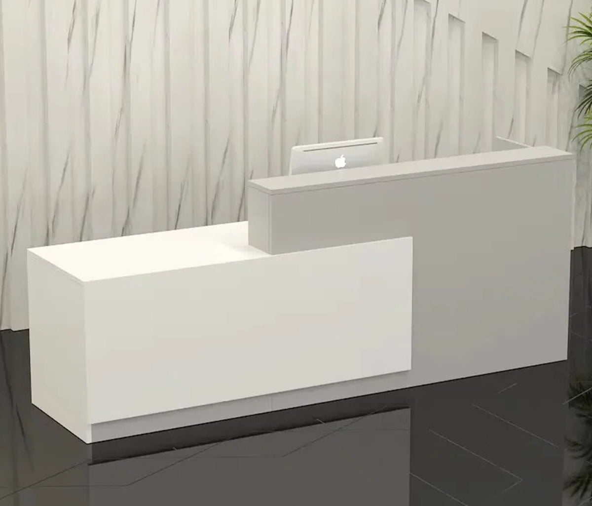 Meeting table - 240x120 - Spanish MDF wood with metal chassis - CEM-063