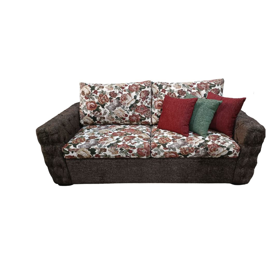 Modern mobile fixed sofa - red beech wood - HST-125