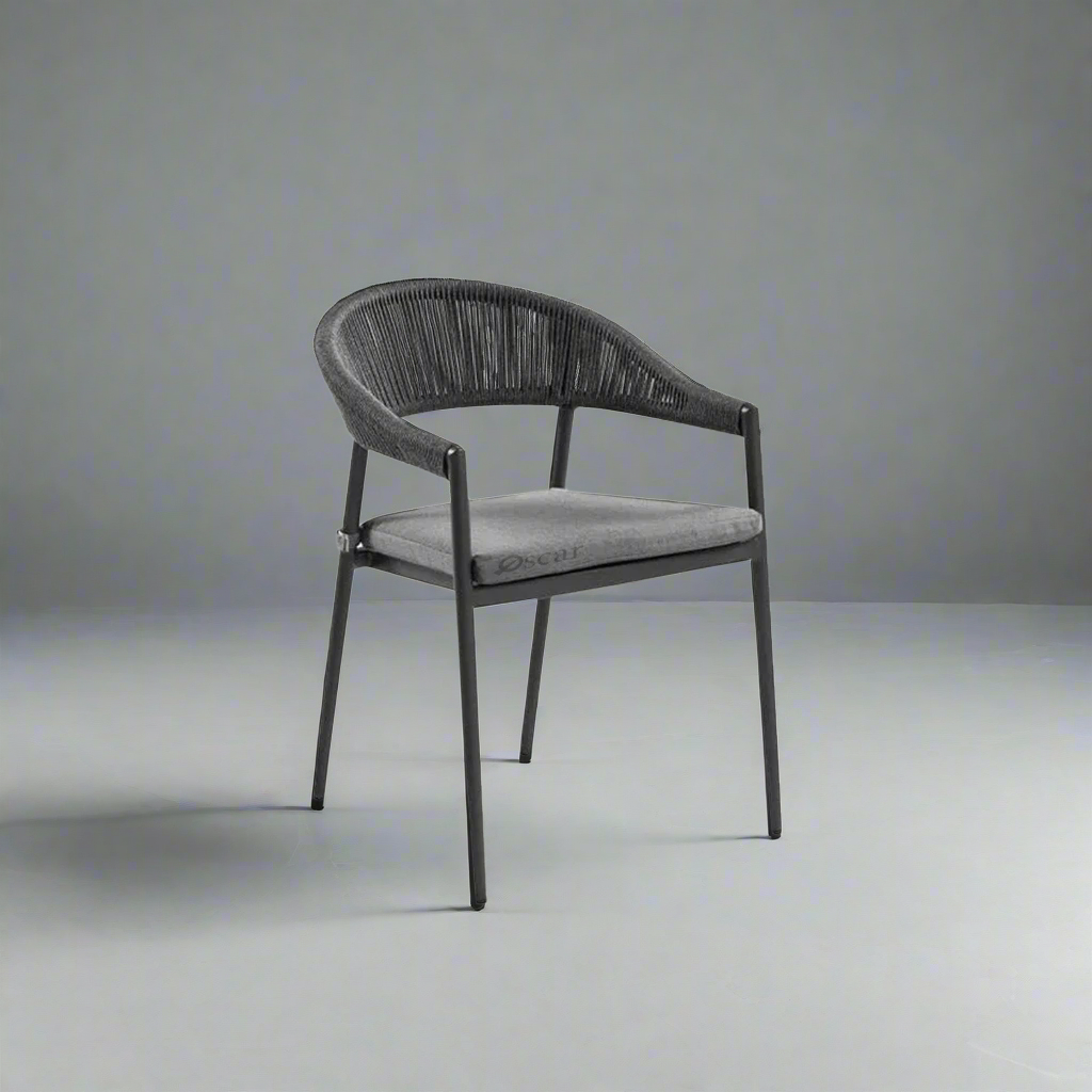 Nivala Rope Chair - Black