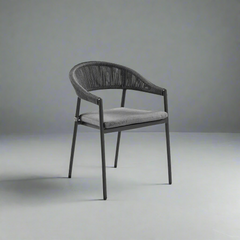 Nivala Rope Chair - Black