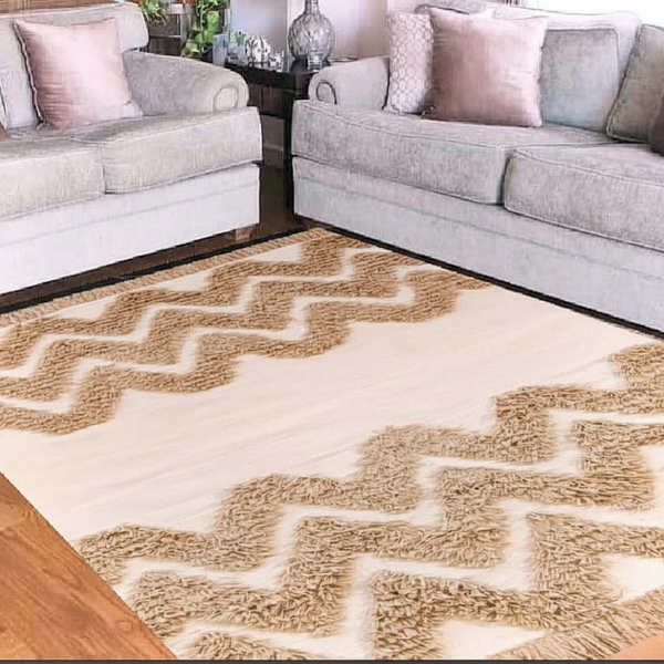 سجاد هاند ميد صوف فاخر متعدد المقاسات – موديل HAZ-072 من أوسكار فرنتشر