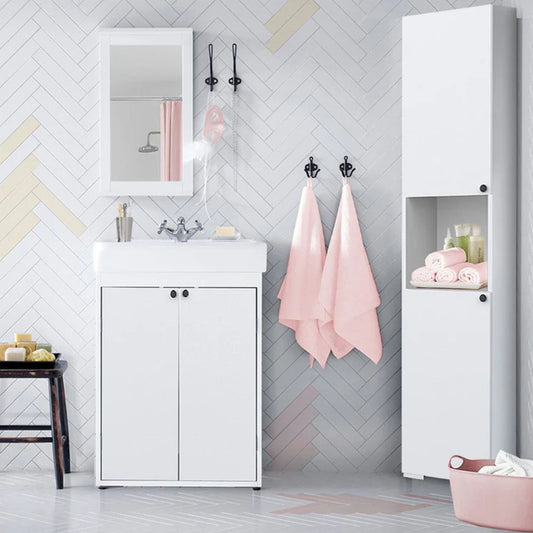 High Quality MDF Wood Bathroom Storage Unit - OSM-512