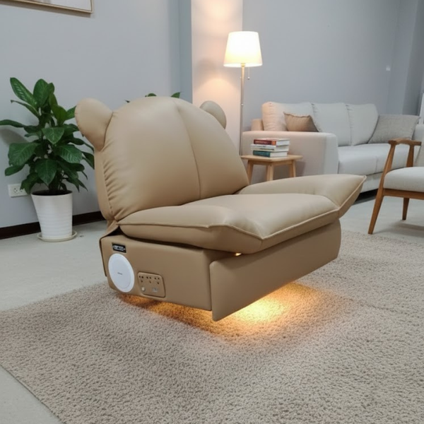 Lazy Boy Chair RLB-002 – Rocking and 360-Degree Swivel with Chaise Lounge and Storage Spaces