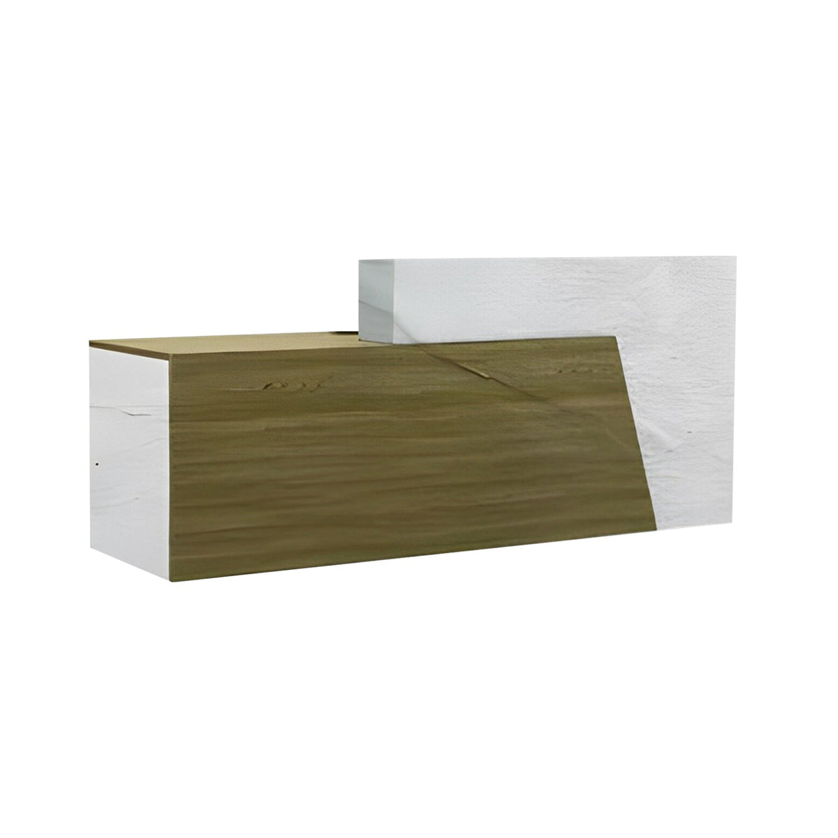 Reception desk - Reception Counter - Spanish MDF wood - CEM-097
