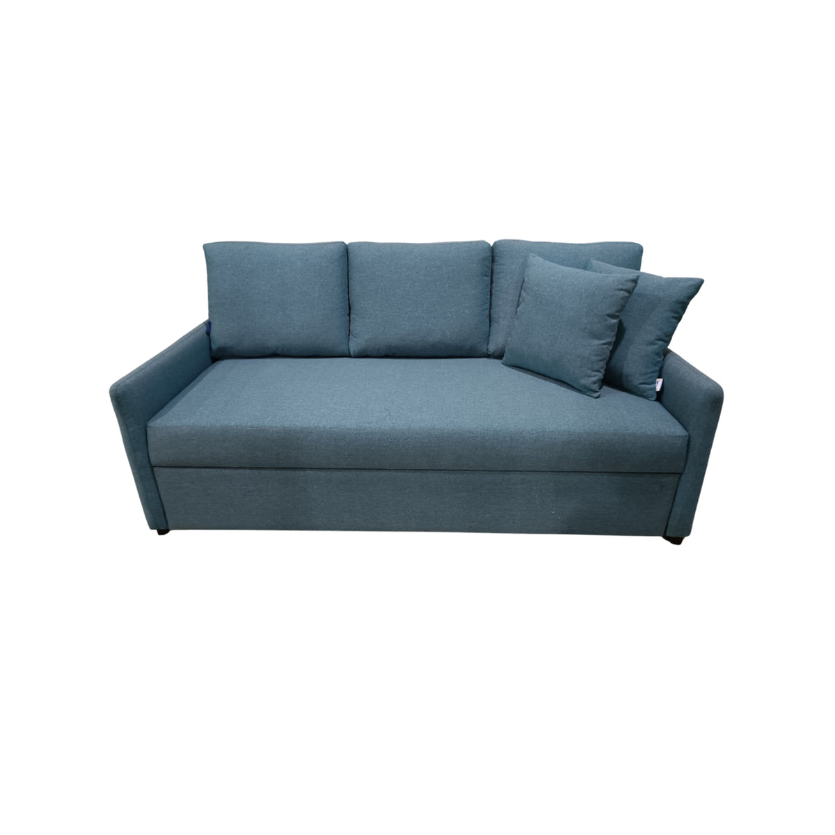 3 seat sofa with fixed back - red beech wood - HST-012