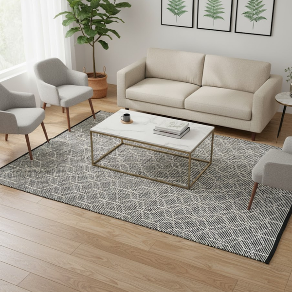 سجاد هاند ميد صوف فاخر متعدد المقاسات – موديل HAZ-008 من أوسكار فرنتشر