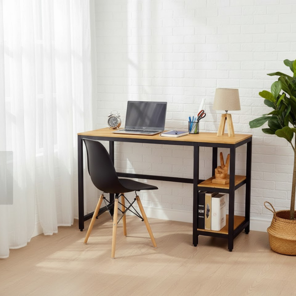 مكتب مودرن معدني وخشب MDF عالي الجودة MSC-522 – تصميم أنيق وعصري للمساحات العملية