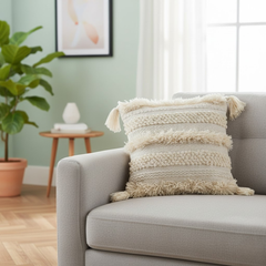 Handmade wool cushion size 45×45 cm from Oscar Furniture – distinctive design HAZ-115
