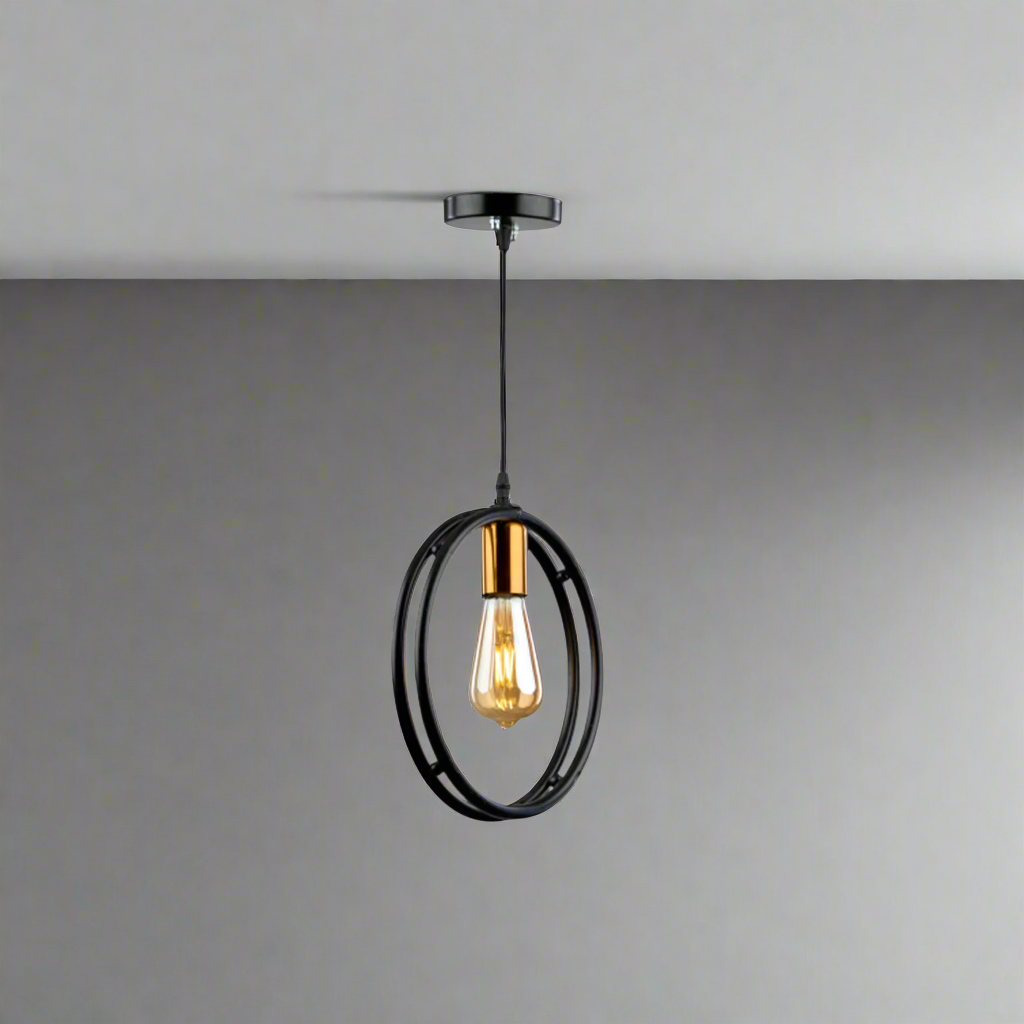 Elegant aluminum chandelier with a modern and unique design