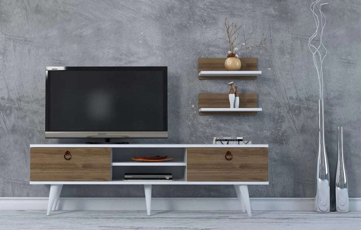 ترابيزة تليفزيون خشب MDF عالي الجودة - HFS-096