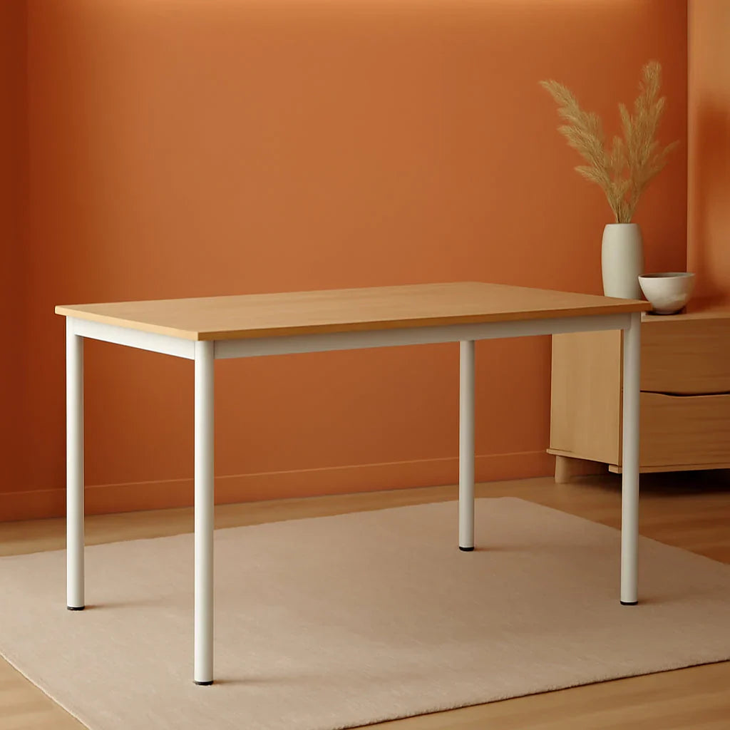 Large Steel and MDF Wood Desk with Professional Design for Work – WAF-277