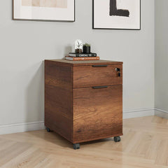 Practical MDF Wood Office Storage Unit for Desk Organization – WAF-258
