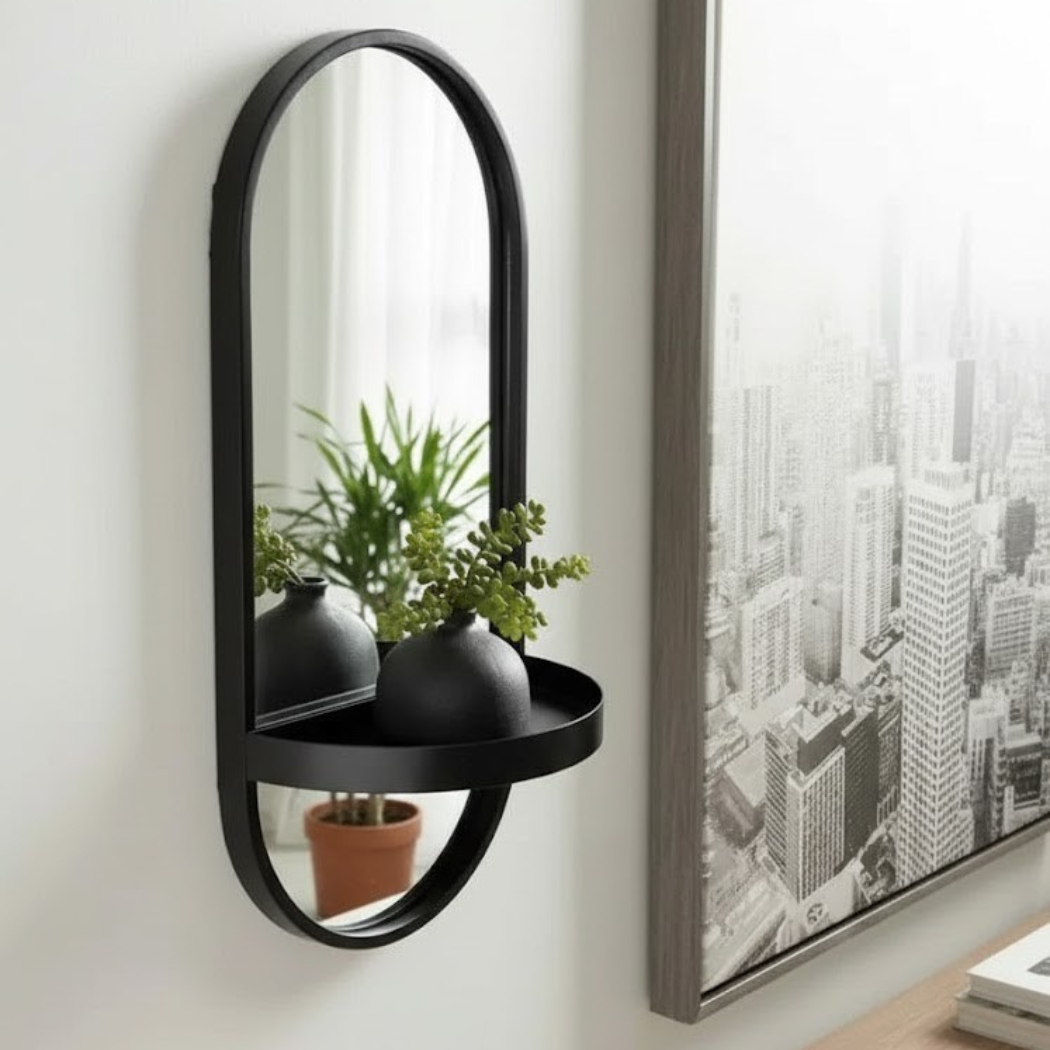Metal Decorative Mirror MSC-519 – Elegant Design of Electrostatic Painted Rust-Resistant Iron