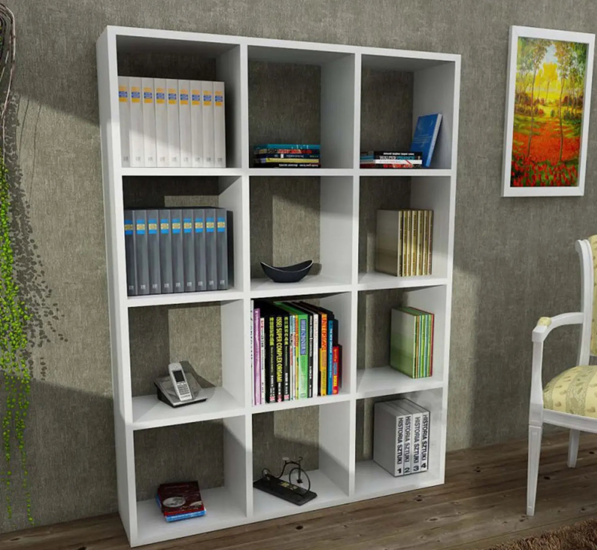 High quality MDF wood bookcase - OUBE-080