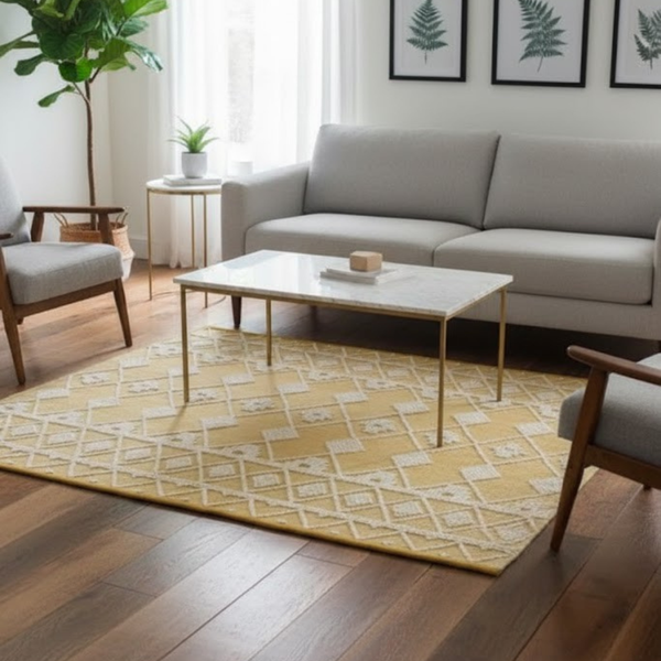 سجاد هاند ميد صوف فاخر متعدد المقاسات – موديل HAZ-023 من أوسكار فرنتشر