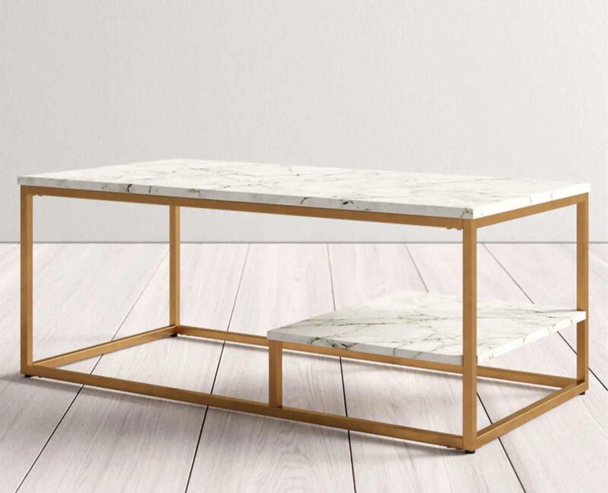 Battery coffee table 100 * 50 marble