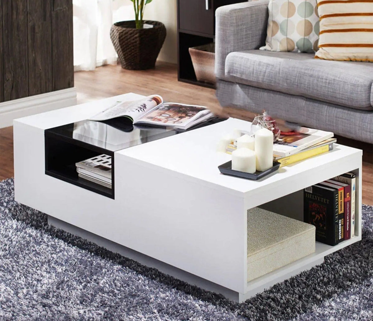 Spanish Treated MDF Wood Coffee Table - OFS-014