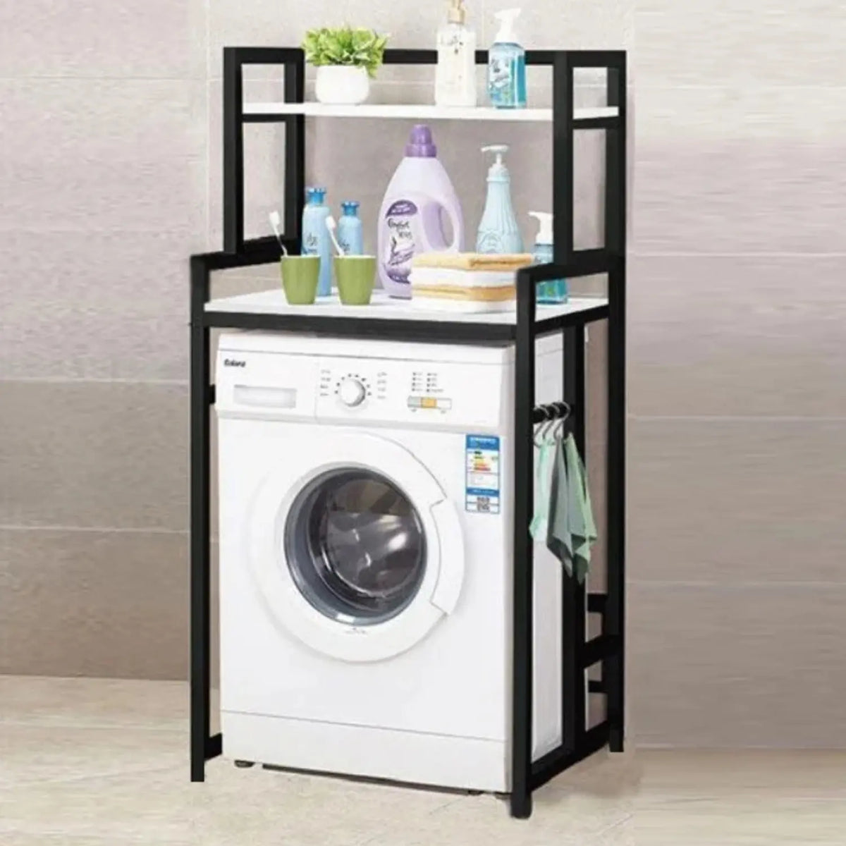 High Quality MDF Wood Bathroom Storage Unit - OSM-486