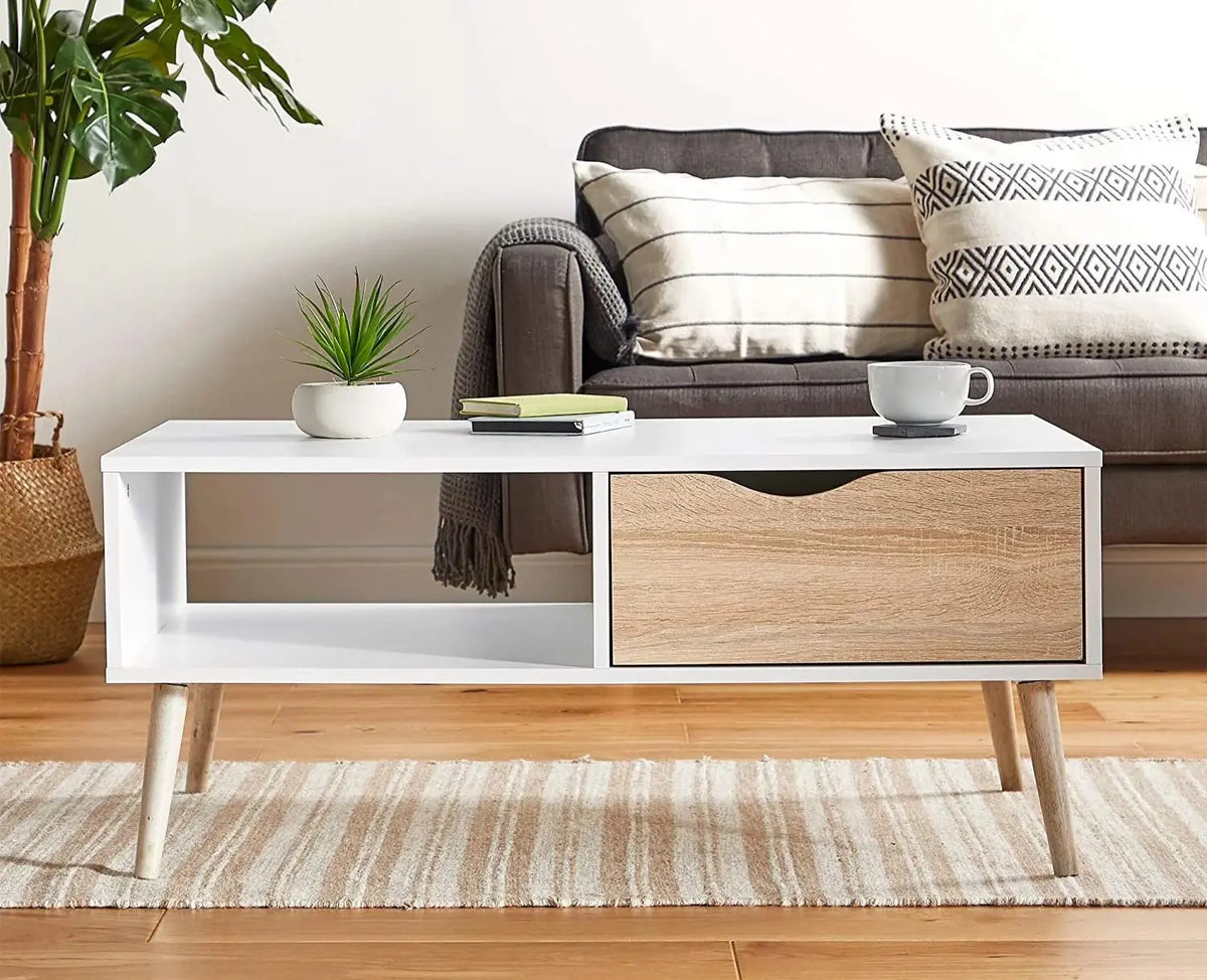 High quality MDF wood coffee table - HFS-034