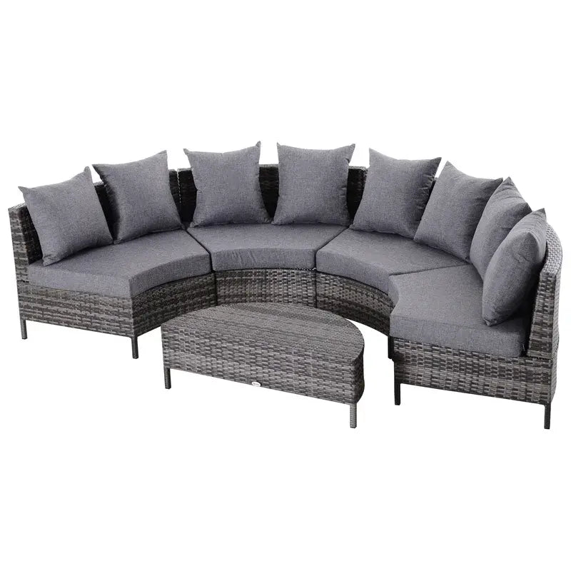 Circle Rattan Corner