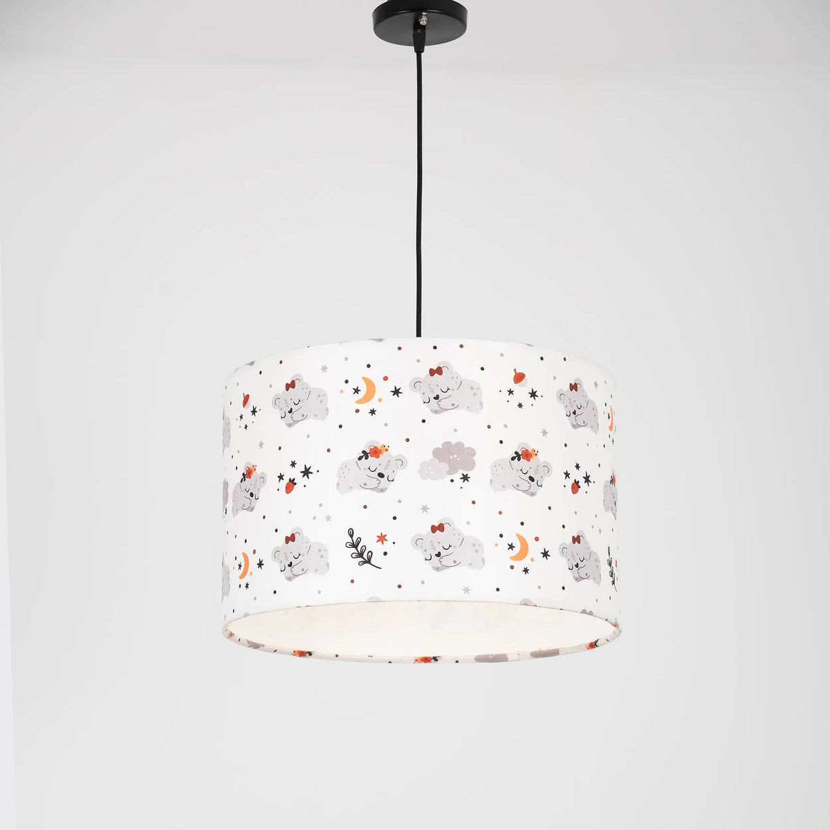 Modern Ceiling Pendant WDD-013 – Luxury Design of Velvet Fabric Print with Vacuum Layer and Durable Iron Chassis