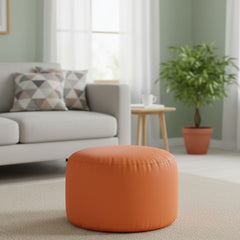 Round buffet with orange color, practical and modern ELH-006