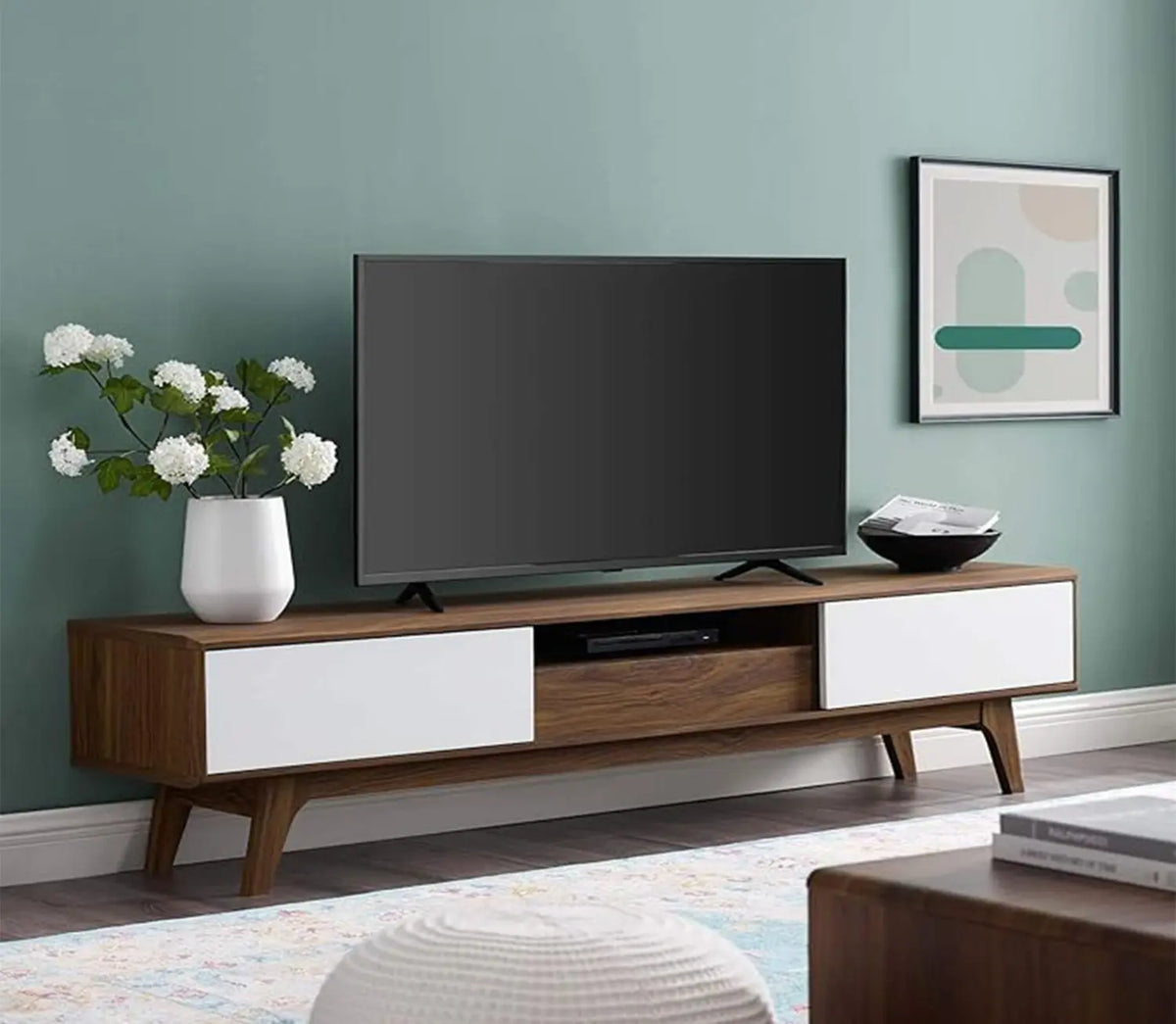 ترابيزة تليفزيون خشب MDF عالي الجودة - HFS-114