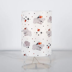 Modern Lamp WDD-018 – Elegant design with iron chassis and heat-resistant vacuum layer with luxury printed fabric