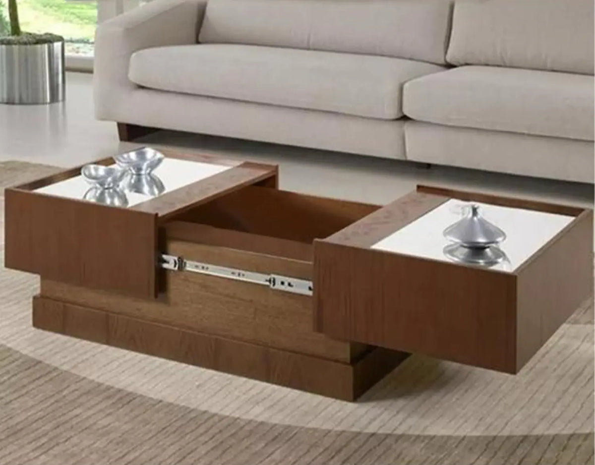 Spanish MDF wood coffee table - MAD-088