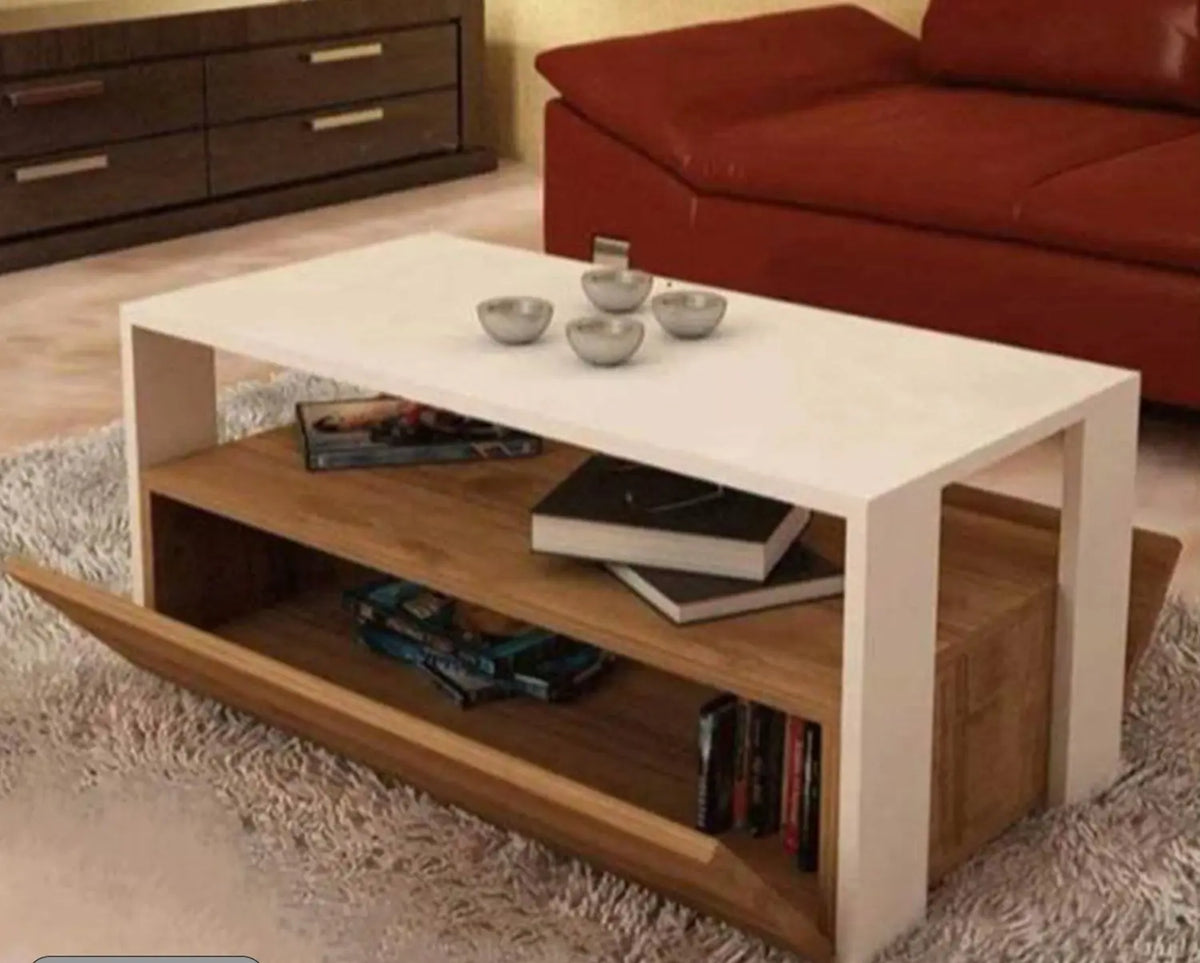 Spanish MDF wood coffee table - MAD-087