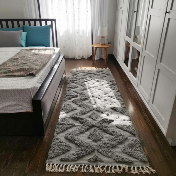 سجاد هاند ميد صوف فاخر متعدد المقاسات – موديل HAZ-032 من أوسكار فرنتشر