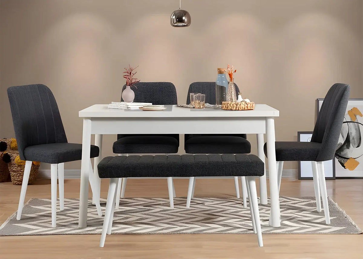Wooden dining set - O-SRH-152