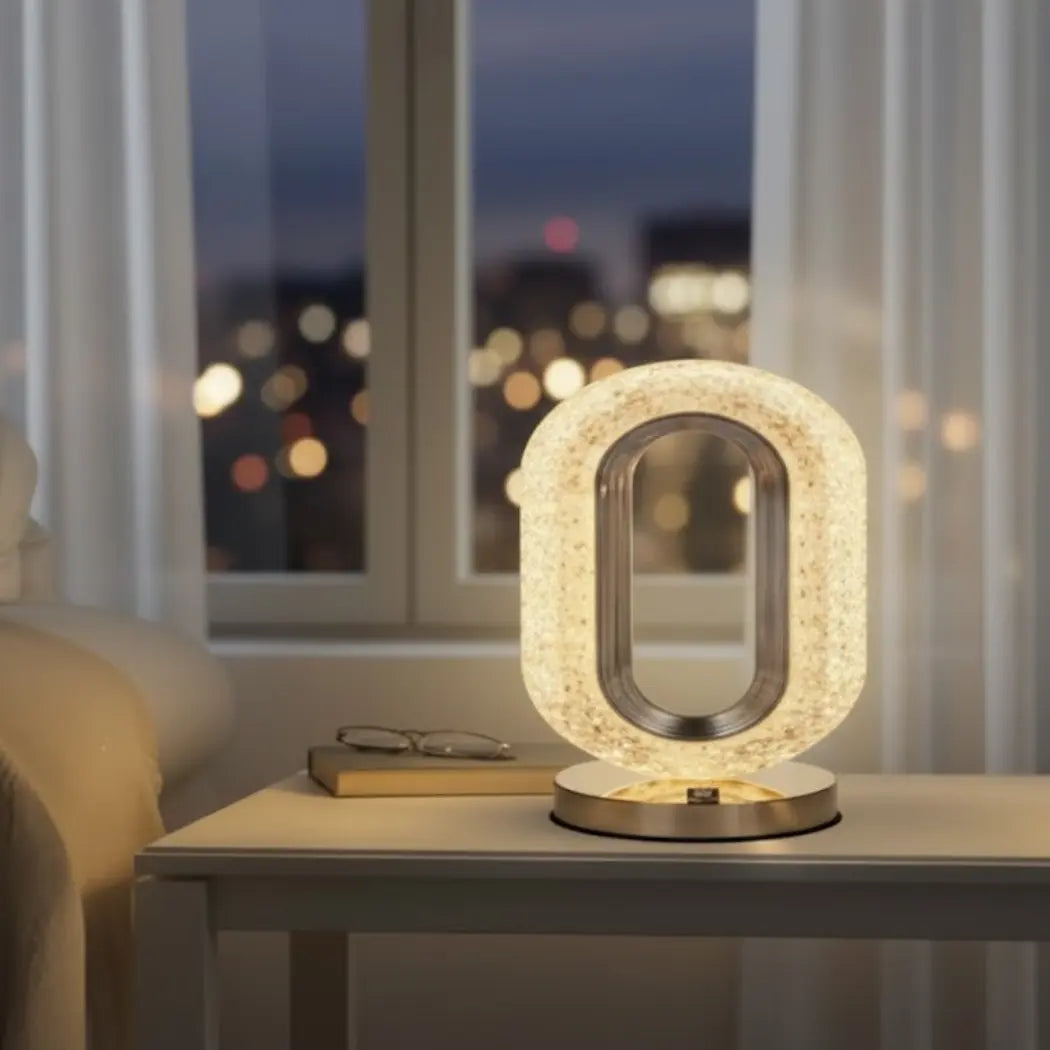 Imported touch lamp with three lighting levels + Type-C charging – SKN-044 model from Oscar Furniture